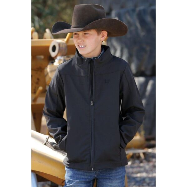 Youth Solid Bonded Jacket Thumbnail