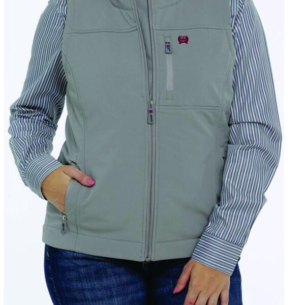 WOMENS GRAY AWARD VEST Thumbnail